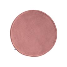 Подушка La Forma (ех Julia Grup) Круглая бархатная подушка на стул Rimca розовая 35 см арт. 095795
