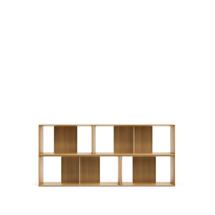 Стеллаж La Forma (ех Julia Grup) Litto набор из 4 модульных полок из шпона дуба 168 x 76 см арт. 162183
