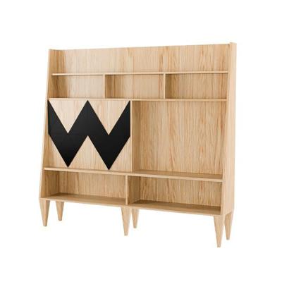Стенка Woodi Furniture Стенка для гостиной Woo Wall арт. WW01SP-BL