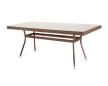 Стол 4SIS "Латте" плетеный стол из искусственного ротанга 160х90см, цвет коричневый арт. YH-T4766G-1 brown