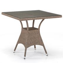 Стол Афина Плетеный стол T197BT-W56-80x80 Light brown арт. T197BT-W56-80x80 Light brown
