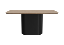 Стол Ellipsefurniture Стол обеденный Type прямоугольный 160*90 см (натуральный дуб, черный) арт. TYY10210230601