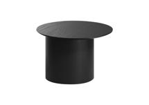 Столик Ellipsefurniture Столик Type D 60 см со смещенным основанием D 39 см (черный) арт. TY010102080101