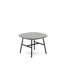 Столик La Forma (ех Julia Grup) Bramant Приставной столик из стали с черной отделкой 60 x 60 см арт. 156873
