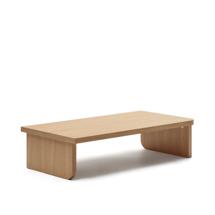 Столик La Forma (ех Julia Grup) Oaq Журнальный столик из шпона дуба с натуральной отделкой 140 x 75 см арт. 157862
