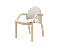 Стул ZiP-mebel Стул-кресло Джуно 2.0 натур/серый арт. Z112808N01