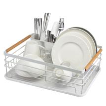Сушилка ЯЯЯ Сушилка для посуды granli, 43x30,5x14 см, белая арт. WNM-SS-DRNGR-MTPP-WH