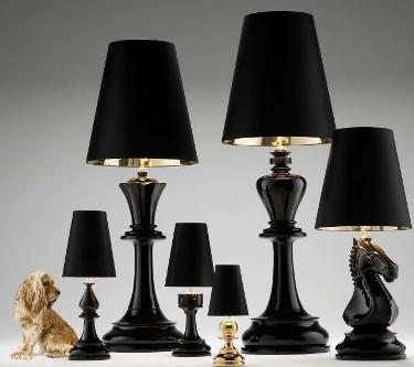 Scandal Home Couture The Chess Lamps