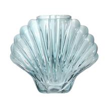 Ваза Doiy Ваза для цветов seashell, 20 см, голубая арт. DYVASSHBL