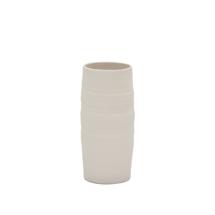 Ваза La Forma (ех Julia Grup) Macae Керамическая ваза белая Ø 27 см арт. 178120
