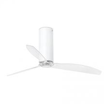 Вентилятор  Faro Белый/прозрачный потолочный вентилятор Tube Fan арт. 059101