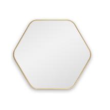 Зеркало Art-Zerkalo Hexagon S Gold Зеркало в тонкой раме Smal арт. SM154GL