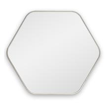Зеркало Art-Zerkalo Hexagon M Silver Зеркало в тонкой раме Smal арт. SM155SL