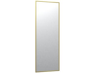 Зеркало Мебелик Зеркало настенное в раме Сельетта-5, глянец золото 150 см х 50 см арт. 004880