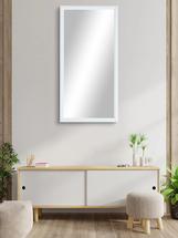 Зеркало Мебелик Зеркало настенное Ника белый 119,5 см x 60 см арт. 008319