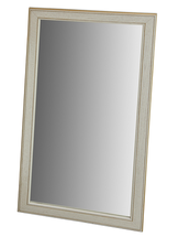 Зеркало Мебелик Зеркало Васко В 61Н белый ясень/золото 110 см х 60 см арт. 002391