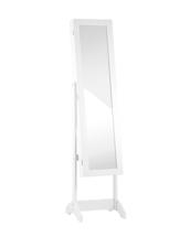 Зеркало Stool Group Зеркало-шкаф напольное Godrick для украшений белое арт. УТ000003619