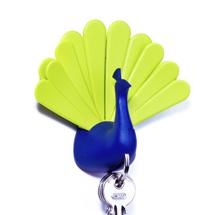Декор QUALY Ключница peacock, синяя/зеленая арт. QL10193-BG