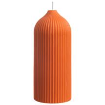 Декор Tkano Свеча декоративная оранжевого цвета из коллекции edge, 16,5см арт. TK22-CND0026
