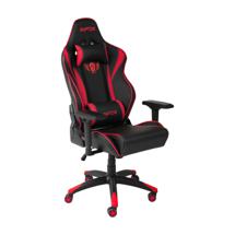 Кресло компьютерное AksHome Кресло поворотное Raptor, красный + черный, экокожа арт. ZN-173096