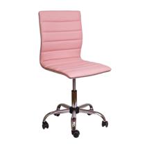 Кресло компьютерное AksHome Кресло поворотное Grace, розовый, экокожа арт. ZN-126875