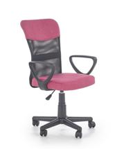 Кресло компьютерное Halmar Кресло компьютерное Halmar TIMMY (розовый/черный) арт. V-CH-TIMMY-FOT-ROZOWY