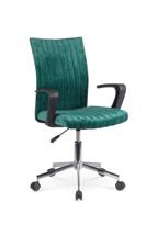 Кресло компьютерное Halmar Кресло компьютерное Halmar DORAL (темно-зеленый) арт. V-CH-DORAL-FOT-C.ZIELONY