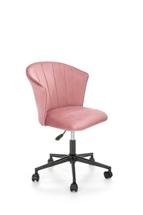 Кресло компьютерное Halmar Кресло компьютерное Halmar PASCO (розовый/черный) арт. V-CH-PASCO-FOT-ROZOWY