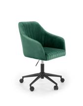 Кресло компьютерное Halmar Кресло компьютерное Halmar FRESCO (темно-зеленый/черный) арт. V-CH-FRESCO-FOT-C.ZIELONY