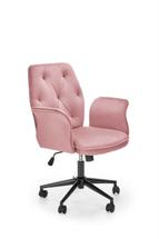Кресло компьютерное Halmar Кресло компьютерное Halmar TULIP (розовый/черный) арт. V-CH-TULIP-FOT-ROZOWY