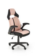 Кресло компьютерное Halmar Кресло компьютерное Halmar BLOOM (розовый/черный) арт. V-CH-BLOOM-FOT-ROZOWY