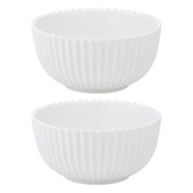 Набор посуды Tkano Набор из двух салатников белого цвета из коллекции edge, 300 мл арт. TK22-TW_BW0017