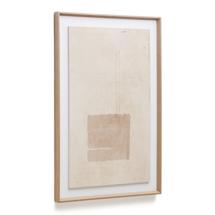 Постер La Forma (ех Julia Grup) Sormina Картина с коричневым квадратом 60 х 90 см арт. 190037