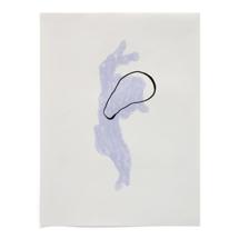 Постер La Forma (ех Julia Grup) Inca Печать бумаге в сине-белых тонах 42 x 56 см арт. 163457