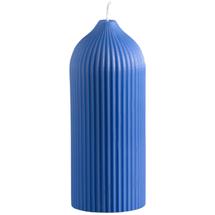 Свеча Tkano Свеча декоративная ярко-синего цвета из коллекции edge, 16,5см арт. TK22-CND0014