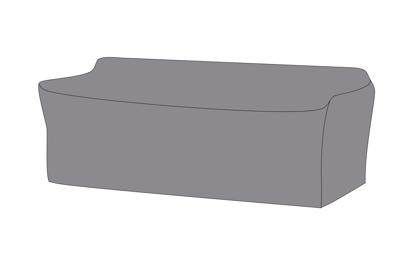 Абажур 4SIS Защитный чехол на диван Касабланка, трехместный 219×82×70 см, цвет серый арт. б/а