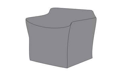 Абажур 4SIS Защитный чехол на кресло Касабланка 88×82×70, цвет серый арт. б/а