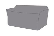 Абажур 4SIS Защитный чехол на диван Касабланка, двухместный 159×82×70 см, цвет серый арт. б/а