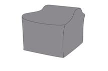 Абажур 4SIS Защитный чехол на кресло Капучино 106×89×80 см, цвет серый арт. б/а