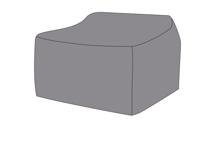 Абажур 4SIS Защитный чехол на кресло Гранада 100×90×56 см, цвет серый арт. б/а