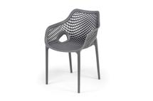 Абажур 4SIS "Беллини" стул пластиковый, цвет темно-серый арт. 203046 D-grey