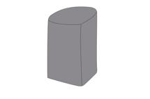 Абажур 4SIS Защитный чехол на два стула 68×68×83 см, цвет серый арт. б/а