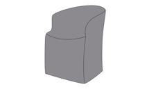 Абажур 4SIS Защитный чехол на стул Диего, цвет серый арт. б/а