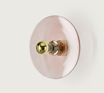 Абажур Aromas del Campo Диск Fest 1223 розовый Ø 25 арт. 087347