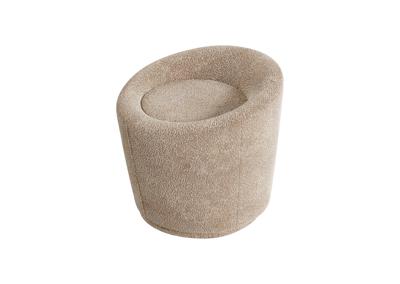 Абажур Ellipsefurniture Пуф E5.3 (бежевый, букле) арт. KP010201040301