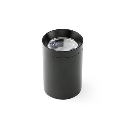 Абажур Faro Потолочный светильник PUK черный Ш76 LED 7W 2700K 50° арт. 184839