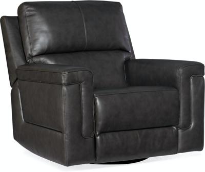Абажур Hooker Кресло с реклайнером Gable Leather PWR Swivel Glider w/ PWR Headrest арт. ZN-189395