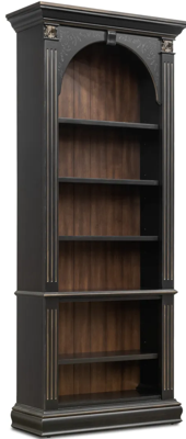 Абажур Hooker Шкаф книжный черный с росписью арт. ZN-418385