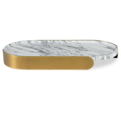 Абажур Uttermost Поднос Lozenge Tray - Arabescato Marble арт. ZN-410520
