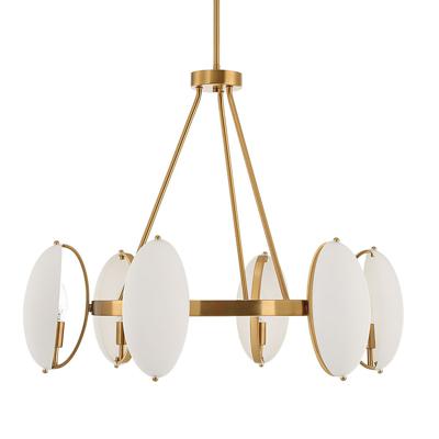 Абажур Uttermost Люстра ОВИФОРМ ЧАНДИЛИЕР/Oviform, 6 Lt Chandelier арт. ZN-410468